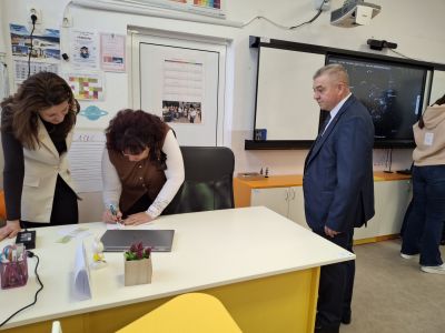 21.11.2025г. - официално откриване на СТЕМ центъра в училище - СУ Св. Св. Кирил и Методий - Сърница